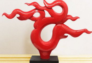 農(nóng)村火焰雕塑