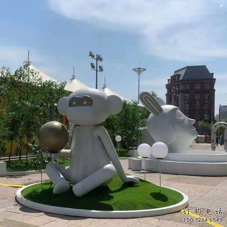 白鋼人頭像雕塑提供，露天雕塑，鏡面人頭像雕塑承接