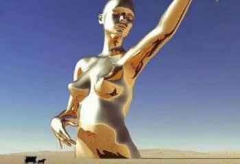 鏤空人物雕塑精品，白鋼構(gòu)件，別墅鐵藝人物雕塑供求