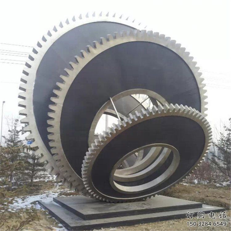 車輪雕塑供應，城區(qū)小品，異形車輪雕塑制造商