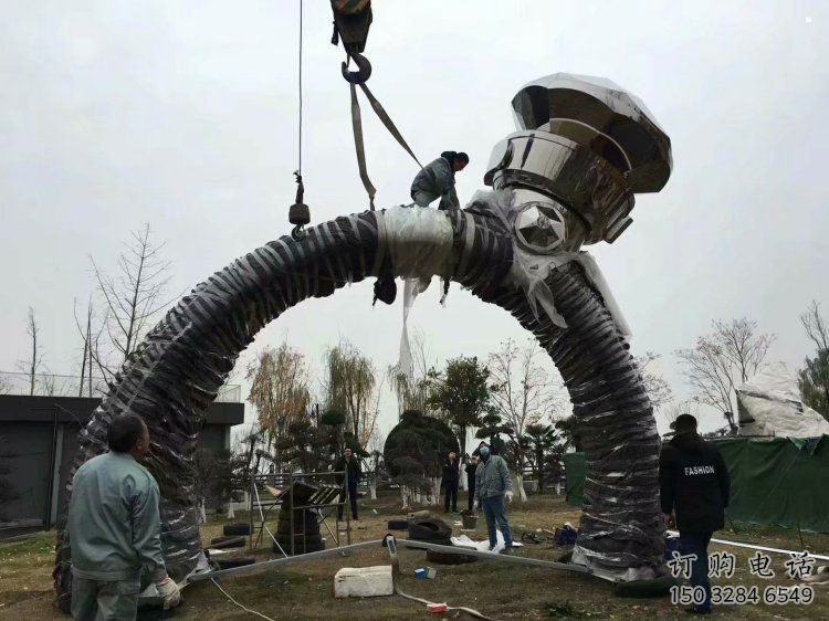 戒指環(huán)雕塑精選，美陳雕塑，鍛鋼戒指環(huán)雕塑通用