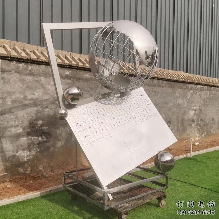 筆記本雕塑展品，彩鋼制作，景觀筆記本雕塑精品