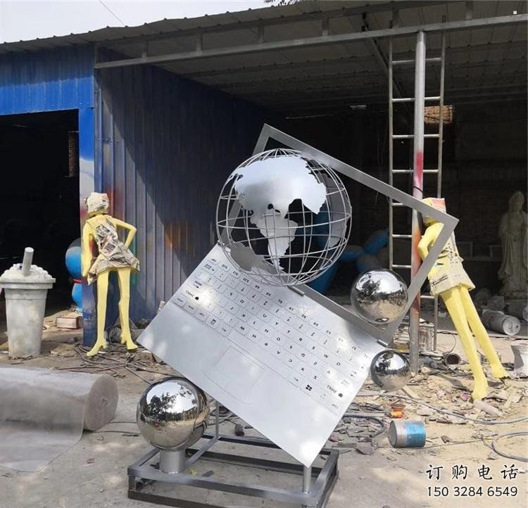 廣場(chǎng)筆記本雕塑