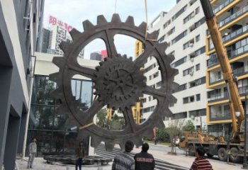 車(chē)輪雕塑常用，景觀概念，車(chē)輪雕塑異型展品