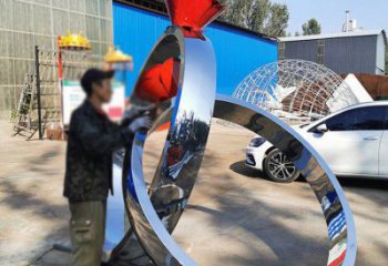鉆戒雕塑制作專供，園林裝飾，建筑鉆戒雕塑廠家