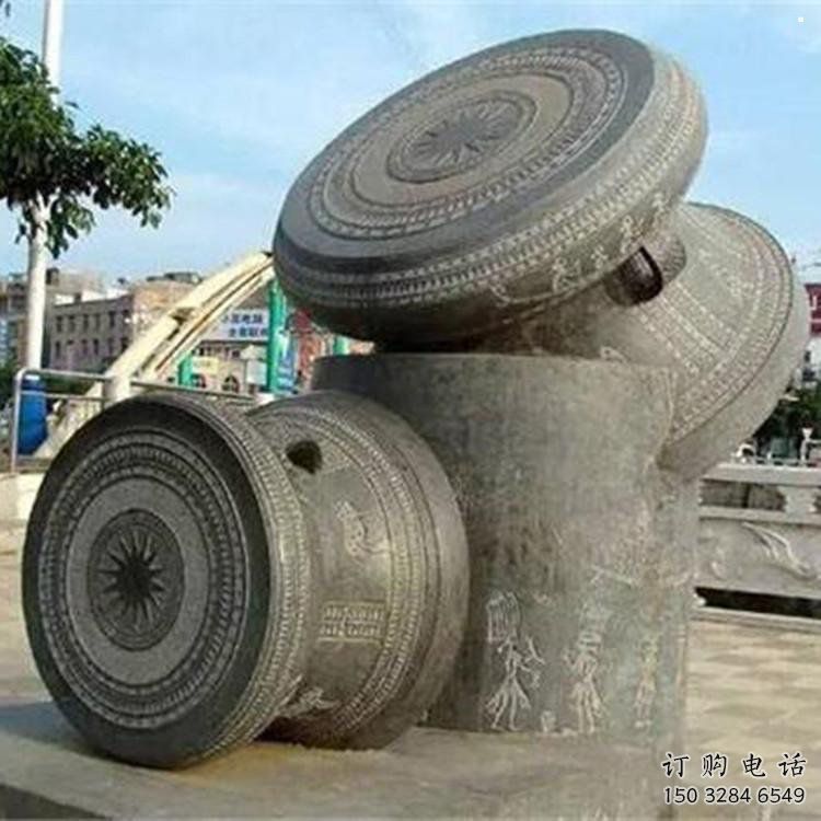 銅鼓雕塑生產(chǎn)商，街頭藝術(shù)，藝術(shù)銅鼓雕塑精選