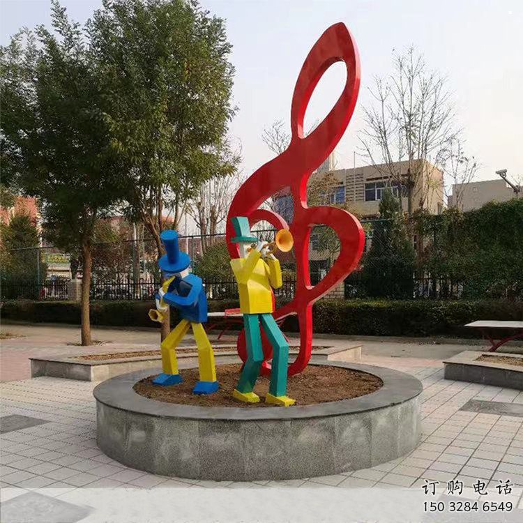 音樂符號雕塑常用，景觀概念，景觀音樂符號雕塑擺件
