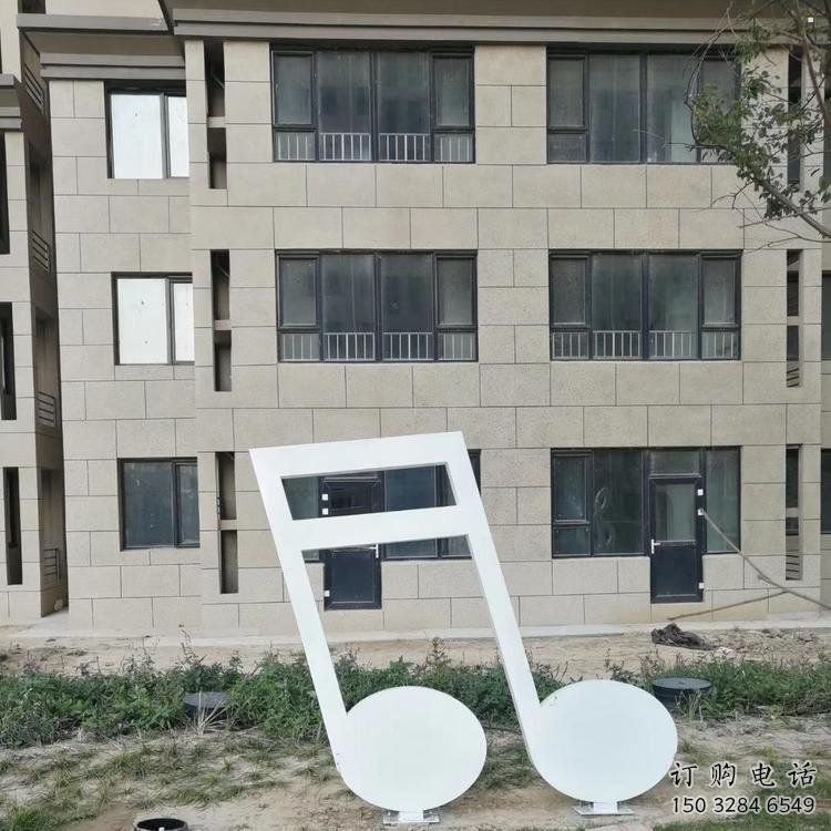 音樂符號雕塑供求，美陳雕塑，企業(yè)標志符號雕塑制造