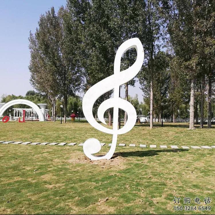 音樂符號雕塑精選，歐式風(fēng)格，藝術(shù)音樂符號雕塑指用