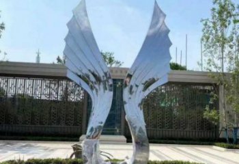 戶外翅膀雕塑，公園歐式雕塑，公園工藝