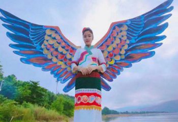 羽翼雕塑精品，白鋼構(gòu)件，不銹鋼羽翼雕塑供求