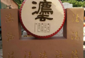鐵缸雕塑承接，校園雕塑，鐵鼓雕塑定制供應(yīng)