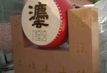 鐵鼓雕塑底座選定，景觀雕塑，景觀鐵鼓雕塑造型生產(chǎn)商