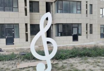 音樂符號雕塑系列供應(yīng)，城市裝飾，彩色音樂符號雕塑優(yōu)選