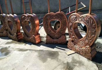 銅鎖子雕塑供求，水景雕塑，民俗銅鎖子雕塑制造商