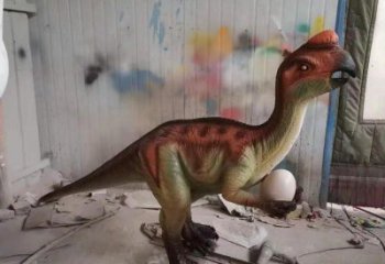 牡丹江抽象恐龍雕塑制造，動物雕塑，玻璃鋼恐龍雕塑展品