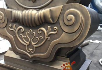 雞西抱箍鑄造觀賞型，露天雕塑，鑄銅抱箍雕塑訂做
