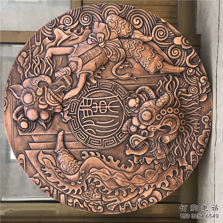 戶(hù)外浮雕供求，村標(biāo)概念，鍛銅浮雕制作廠(chǎng)家