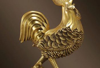東營(yíng)園林小雞雕塑，文化標(biāo)識(shí)，電鍍工藝