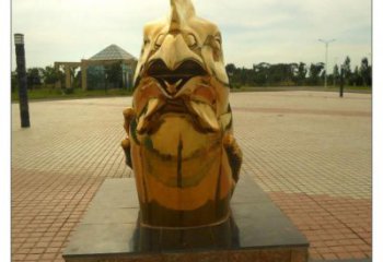 陽(yáng)曲不銹鋼生肖雕塑，鍍鈦工藝，公園廣場(chǎng)戶外擺放