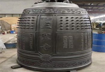 運(yùn)城三圣寺銅鐘雕塑-鑄銅鐘雕塑-平直形結(jié)構(gòu)