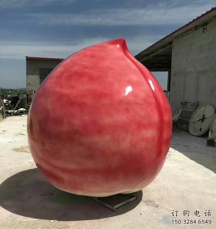 烏魯木齊公園壽桃雕塑 烏魯木齊公園壽桃雕塑