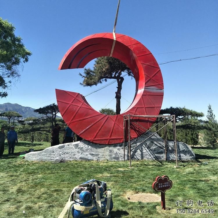 下城草地精神堡壘雕塑 下城草地精神堡壘雕塑