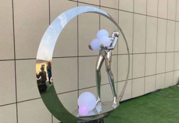 上城仙子雕塑展品，公園小品，景觀圓環(huán)仙子雕塑生產(chǎn)商