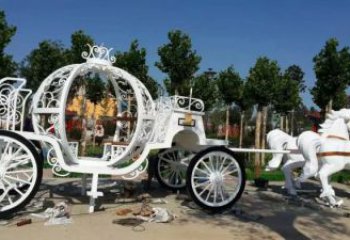 金華廣場(chǎng)馬車(chē)雕塑