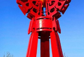 溫州精神堡壘火球雕塑，城市建筑雕塑，創(chuàng)意藝術設計