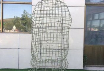 拱墅鏤空孔子雕塑訂做，景區(qū)雕塑，鐵藝古代人物雕塑定價(jià)