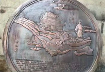 雙橋純銅浮雕專供，城堡雕塑，城堡浮雕生產(chǎn)廠家
