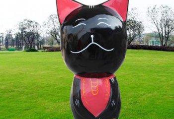 大渡口廣場(chǎng)小貓雕塑，動(dòng)物擺件，仿古工藝